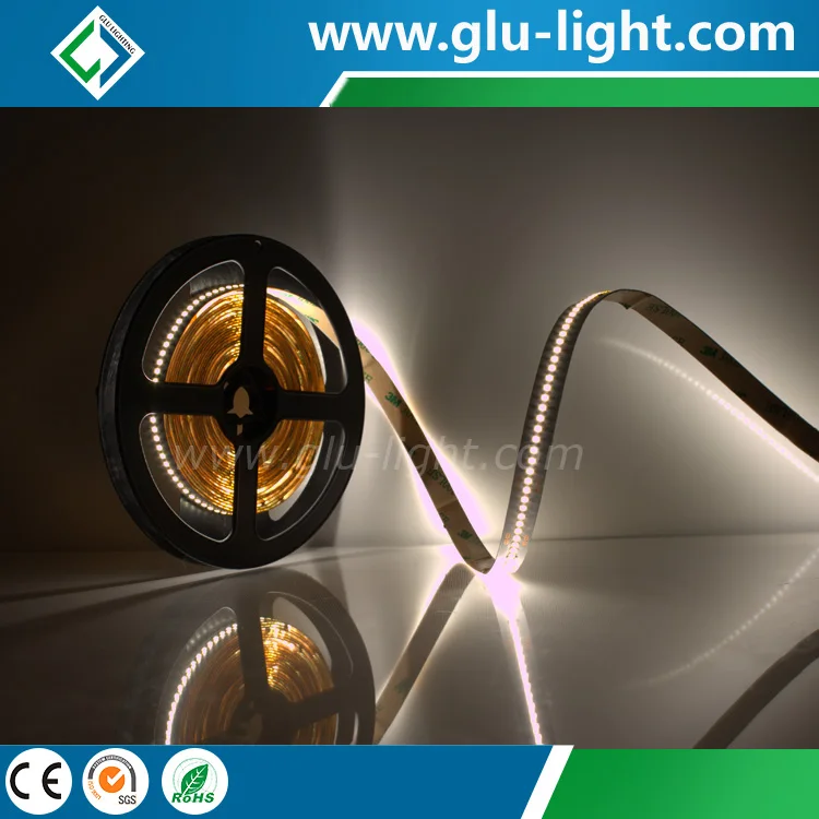 wholesale High CRI mini waterproof Ra97 high density 240led/m dual white bi color constant current 2835 led light strip