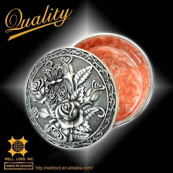 Роскошная модная Роскошная серая металлическая шкатулка для ювелирных изделий