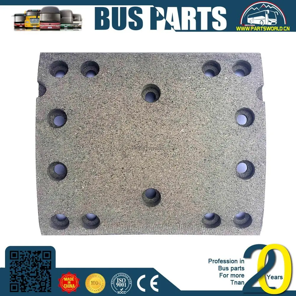 
ANKAI, bus brake pad assembly 3501-01533 YUTONG spear parts 