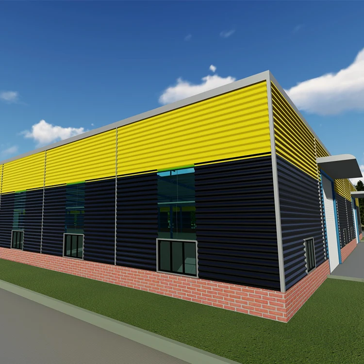 Low prefab steel structure warehouse price