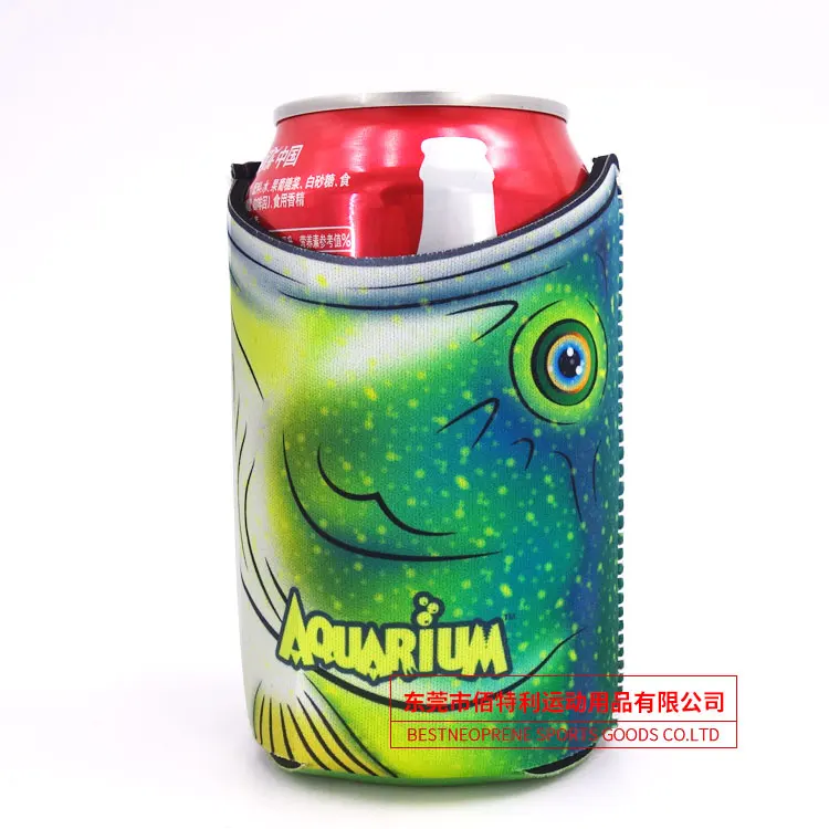 Unusual form thermal neoprene cup can coozies for cold beer
