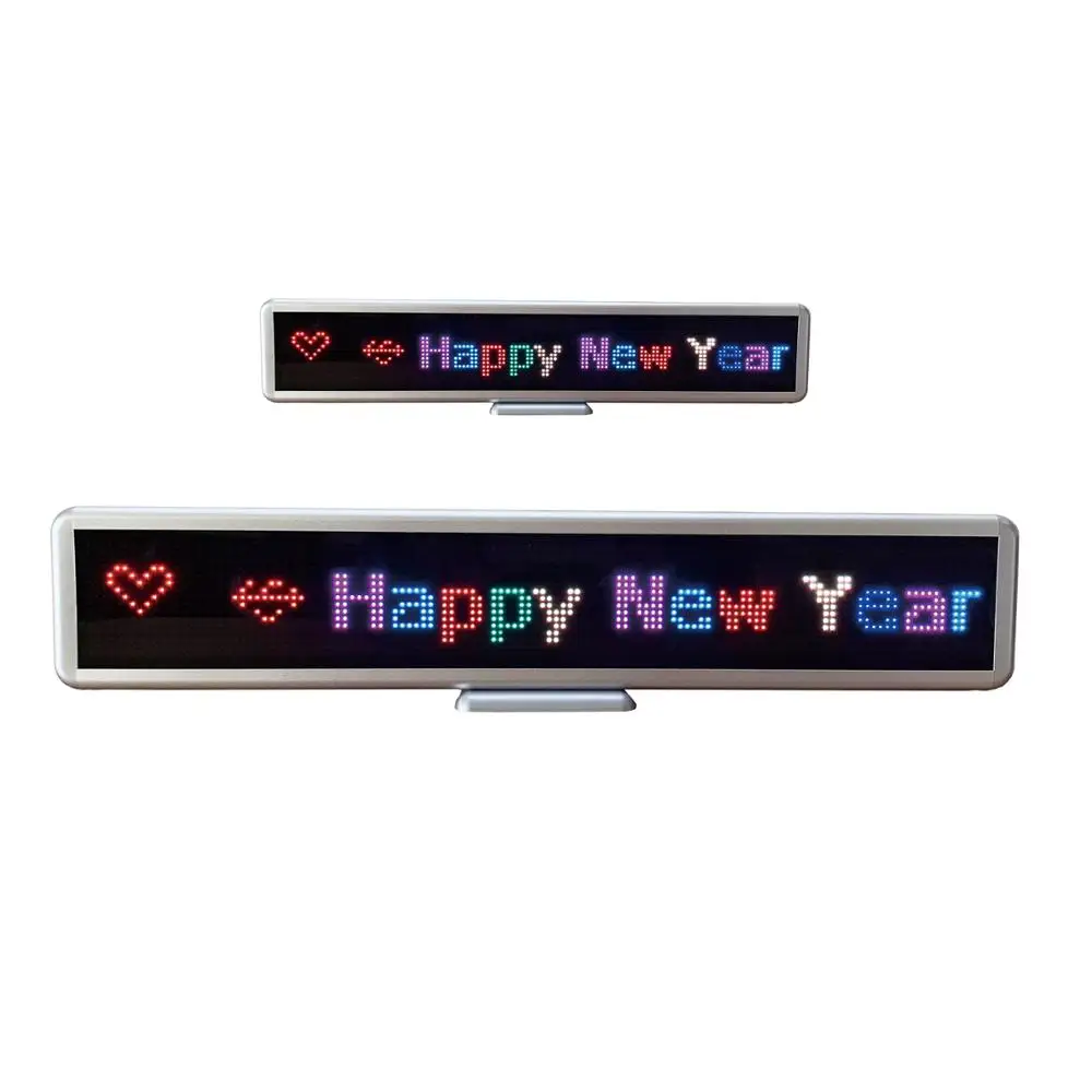 Color full led digital advertising screens displaying in any language