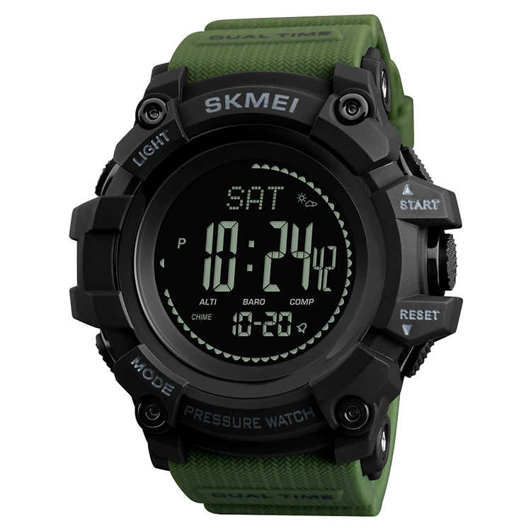  SKMEI #1358 новые продукты 2018 многофункциональные наручные часы Forcast с шагомером Профессиональные заводские поставка