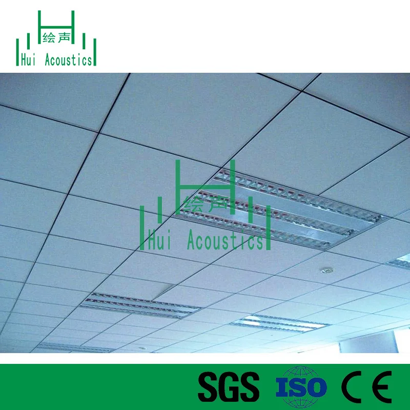 Fiberglass Acoustic Ceiling Fiberglass Decorative Panels Sound Absorption Acoustic Ceiling Panel