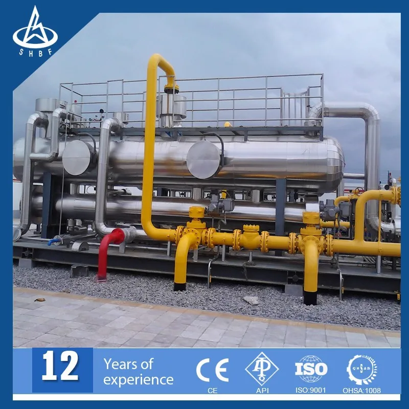 
Противоскользящая станция для сбора газа 