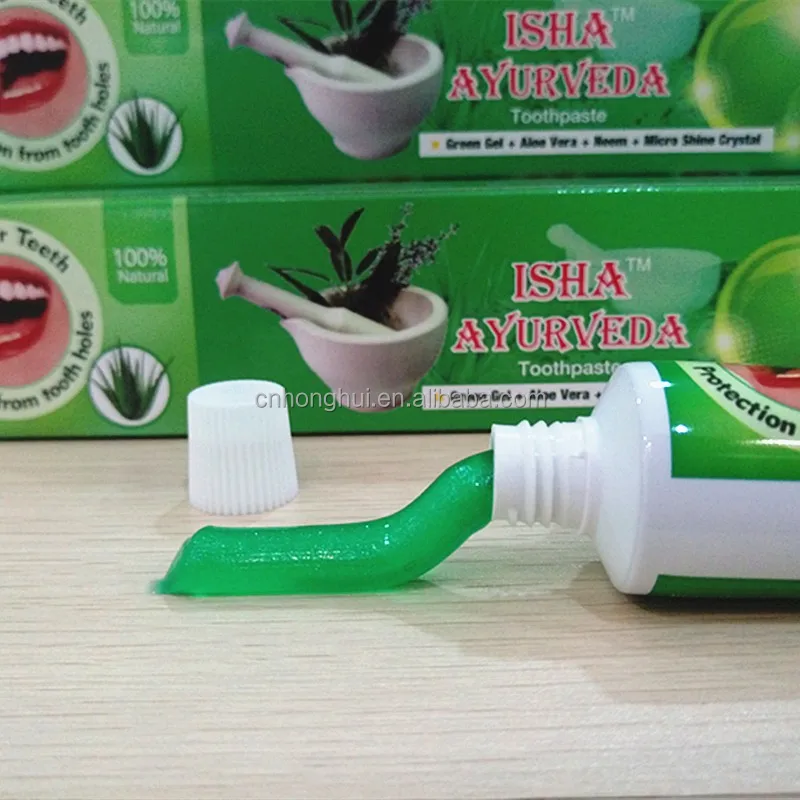 Toothpaste sale,Tooth dental Russian natural green herbal aloe vera crystal toot paste China factory
