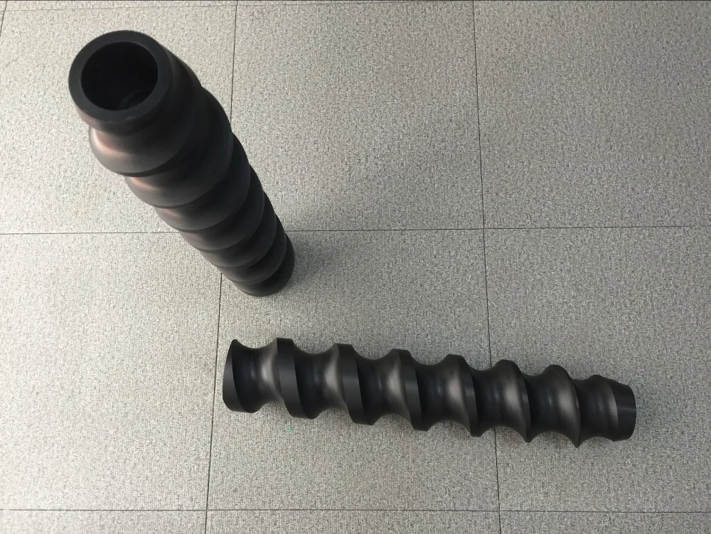 good price plastic UHMWPE bottle feeding screw for production line in hot sale