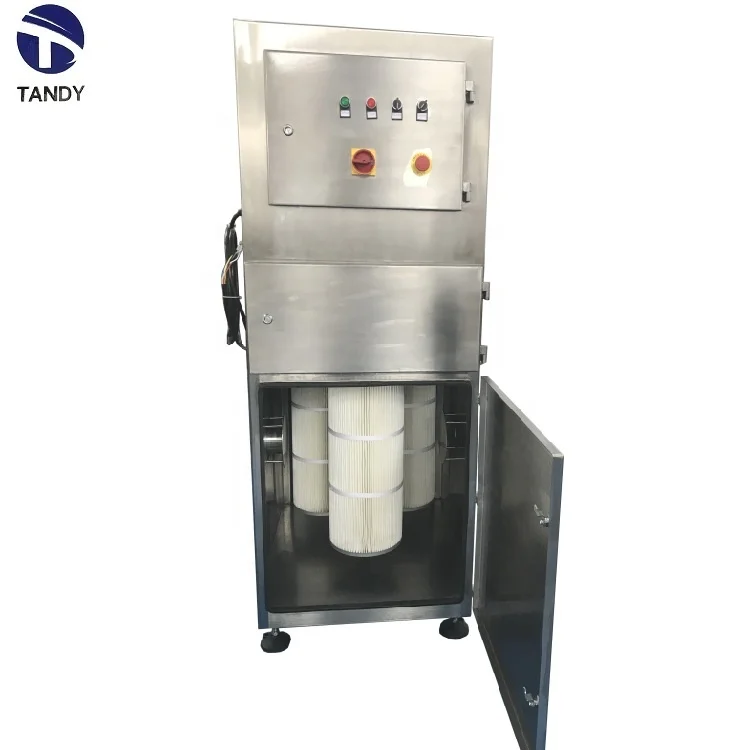 Flow Powder Dust Collector with Cartridge Type Filter