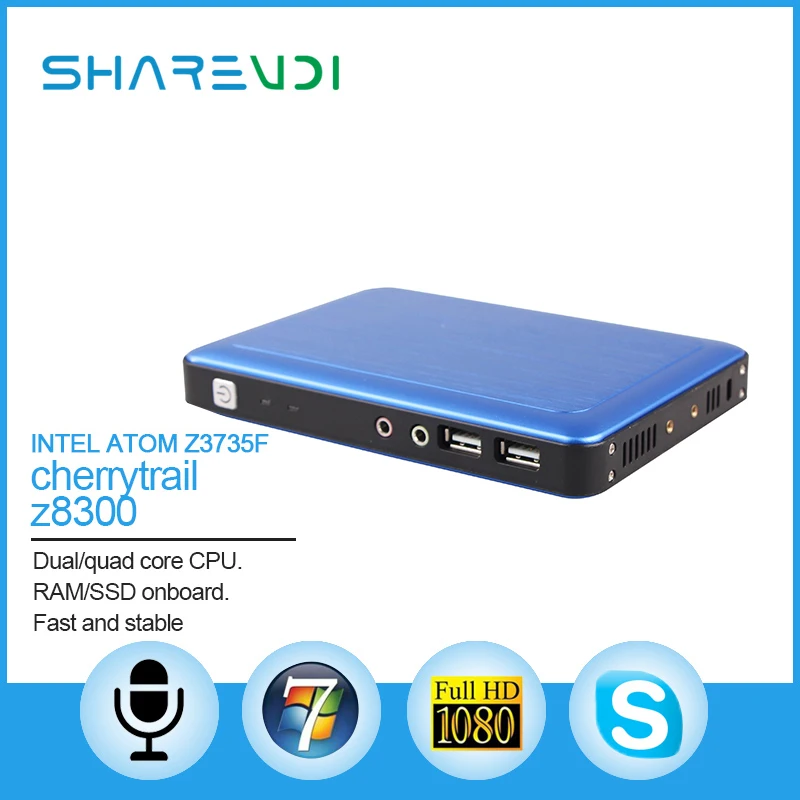 Низкая стоимость школа решения mini pc z3735f quad core 2 ГБ RAM 32 ГБ SSD