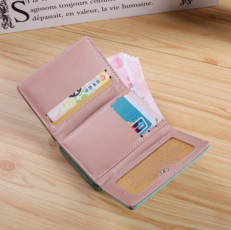 Dreamtop DTD325 multi colors cute students girls wallet cheap small wallet for women