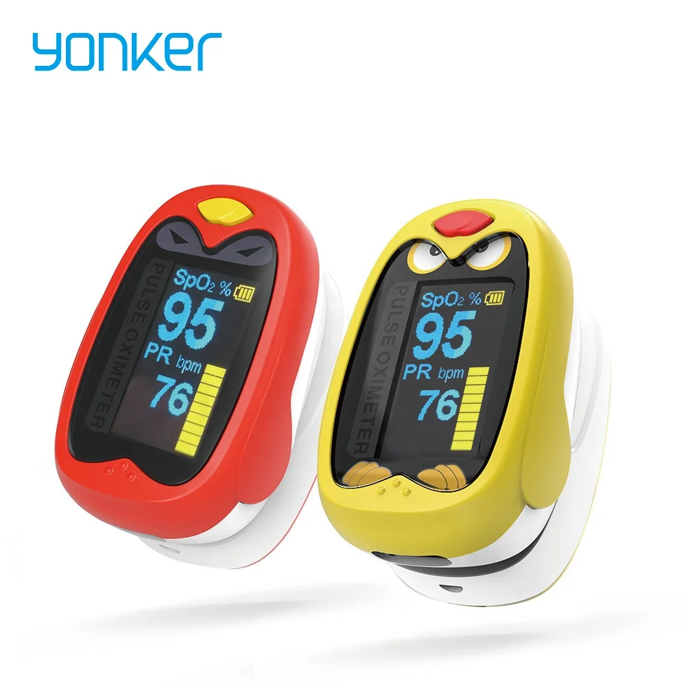 Yonker OLED Portable oxymetre pulse oxi meter Fingertip oximetro digital USB rechargeable pulse oximeters