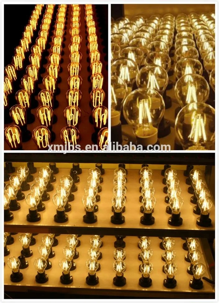 
custom filament bulb with different shapes 