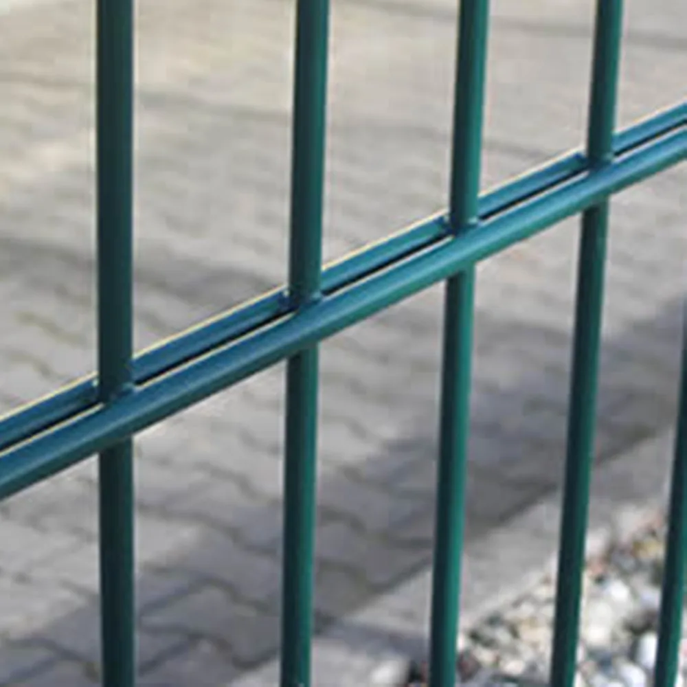 Galvanized Powder Coated 656/868 Double Wire Fence Panel 50x200mm Mesh