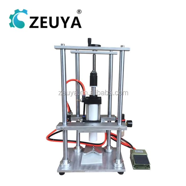 Manual Pneumatic Beer Crown Cap Sealing Pressing Capping Machine
