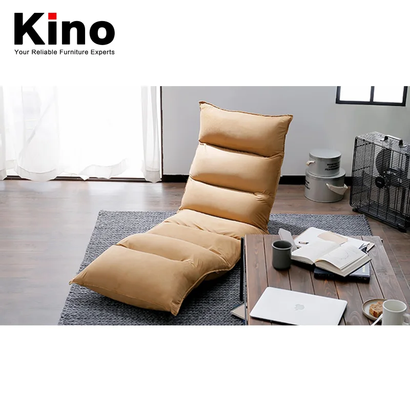 folding floor leisure sofa chair lengthen recliner sofa with foot rest