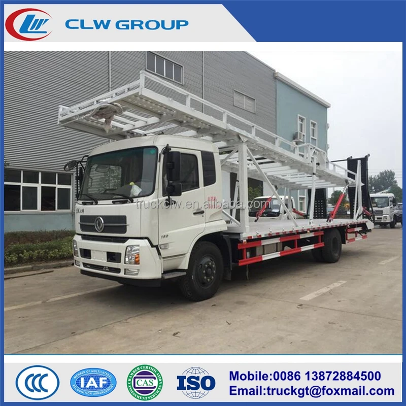 Emergency Car Carrier slide bed rescue truck 10 ton flatbed tow truck Customized one drive three four car