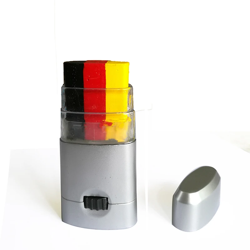 3 colors EU regulations certified football fans Germany flag face body paint