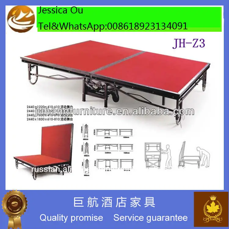 
 фанера пол стали складывать мобильная сцена  