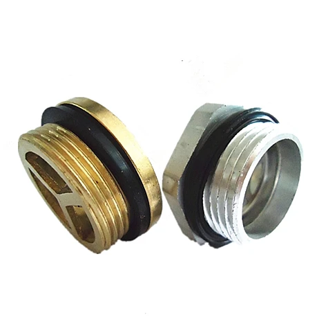 brass / aluminum oil level sight glass