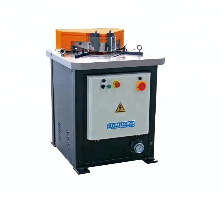
Hydraulic angle notching machine 