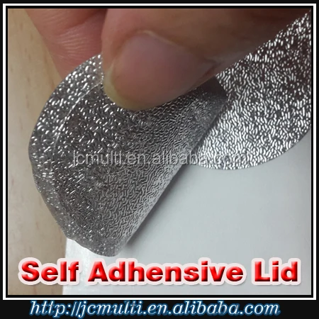 Оптовая продажа, самоклеящаяся крышка из фольги для кофейной капсулы nespresso