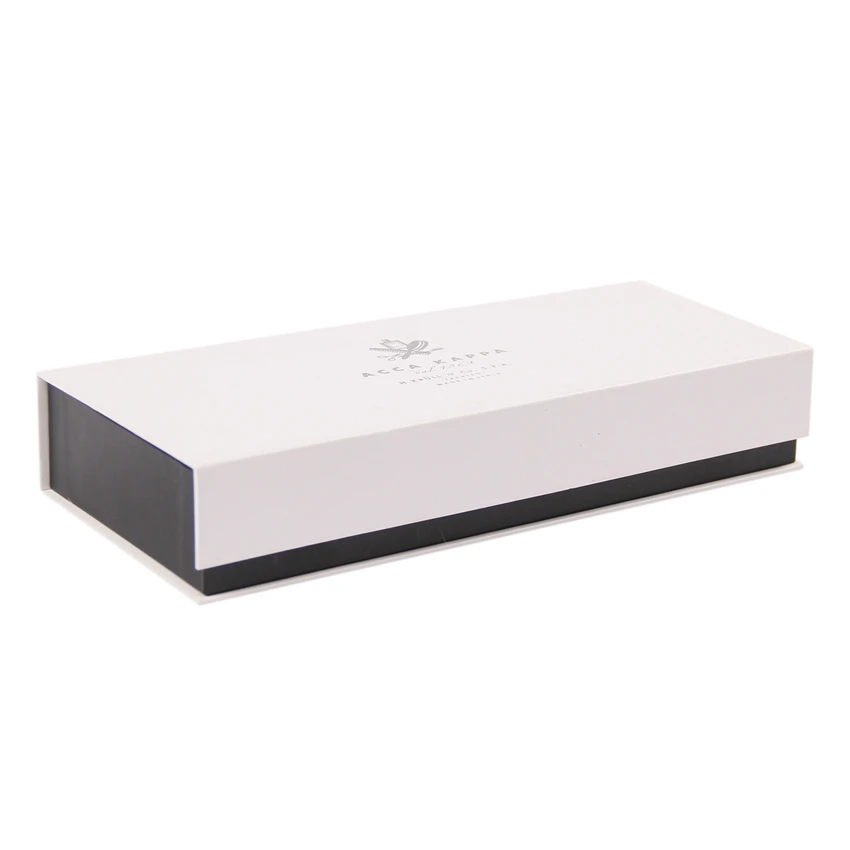 Flip top cosmetic gift set packaging boxes with paper insert