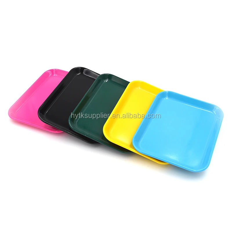Cheap plastic melamine fast food restaurant tray