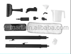 Pureclean 1500watt electric heavy-duty steam cleaning tools machine includes18 components ideal for Ovens,vehicles,floors,