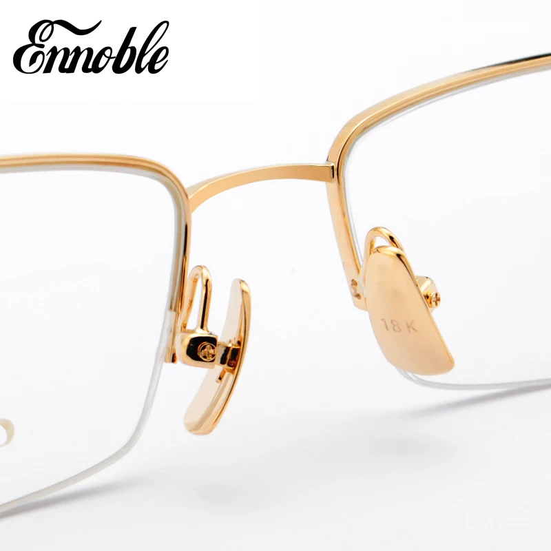Custom 18K Gold Glasses Frame Factory Wholesale in China EH010