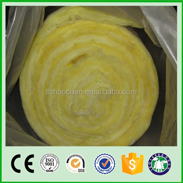 Asia Using Building Glass Wool/Fiber Glass Wool Insulation/Glasswool Roll Roof Thermal Construction Materials