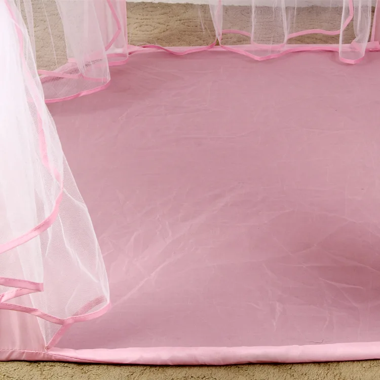 CC-13 Hot selling toy tent for kids indoor kids play Pink Princess Castle Tent