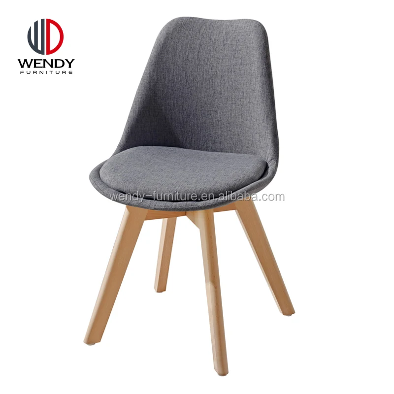 Patchwork fabrics dining chairs beech wood legs dining chair for sale