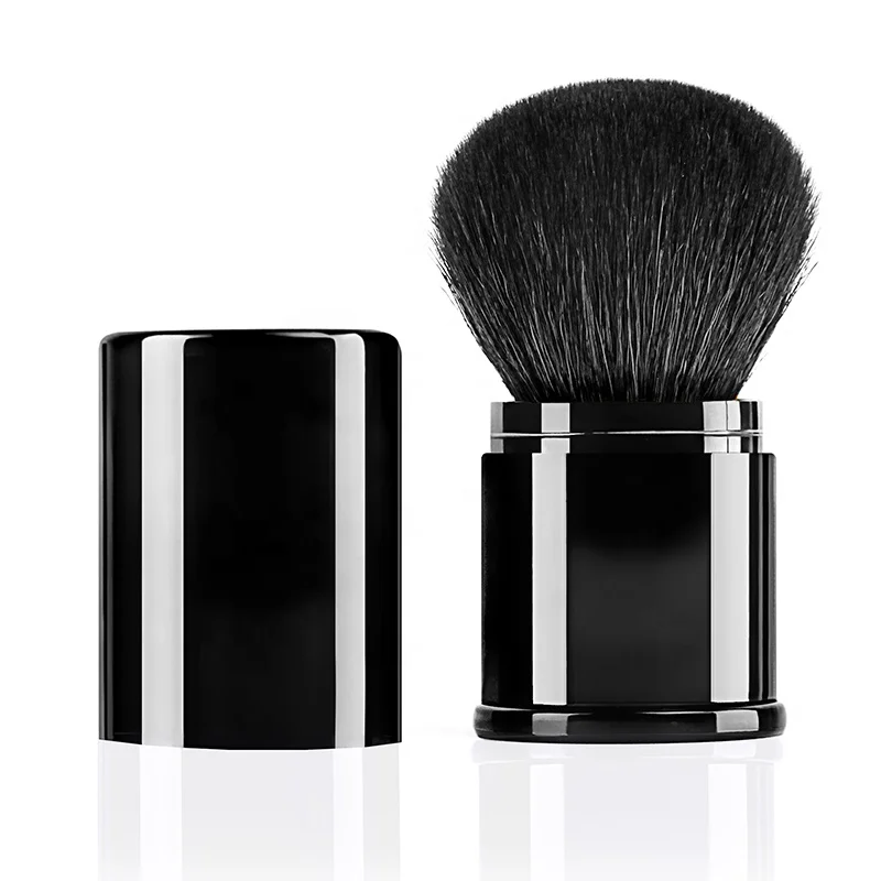 ENERGY Portable Cosmetic Brush Synthetic Hair Single Large Makeup Brush Retractable Powder Brush