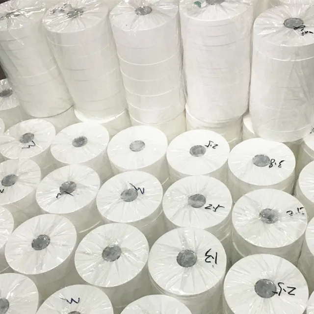 Custom White Nylon Taffeta Labels Factory Premium Resistance Fire And Water Coating Label Ribbon For Wash Label