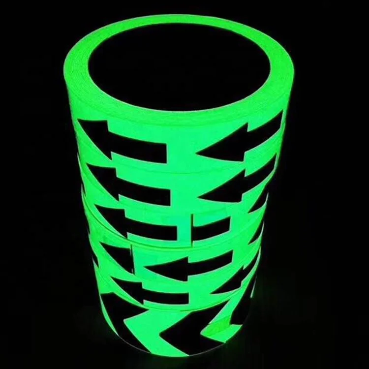 Cheap Factory Price Solvent Luminescent Printable Luminous Glow in the Dark Tape