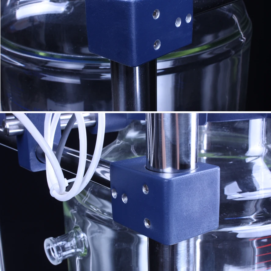 100 Liter Laboratory 20L gg17 Borosilicate Glass Industrial Lab Fermentor Stirred Reactor Bioreactor with Agitator