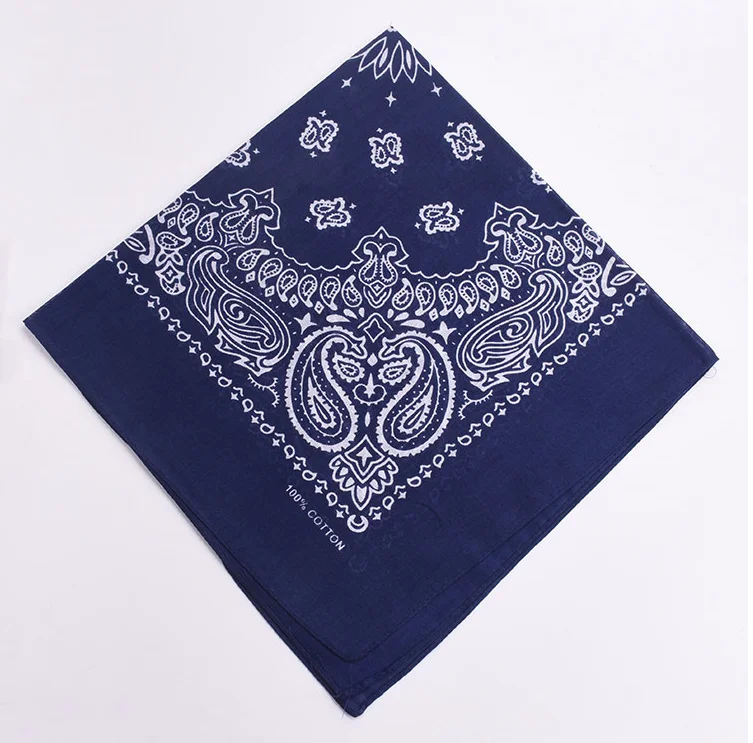 multifunctional custom paisley  cotton polyester  design your own face  bandana  scarf  printing