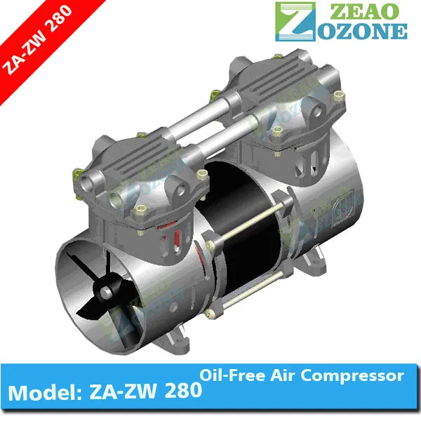 
ZAZW280 безмасляный воздушный компрессор для домашнего кислородного концентратора 