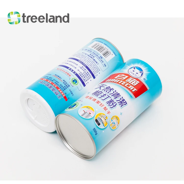 Supply Cardboard Paper Tube Salt and  Powder Packaging with Shaker Top