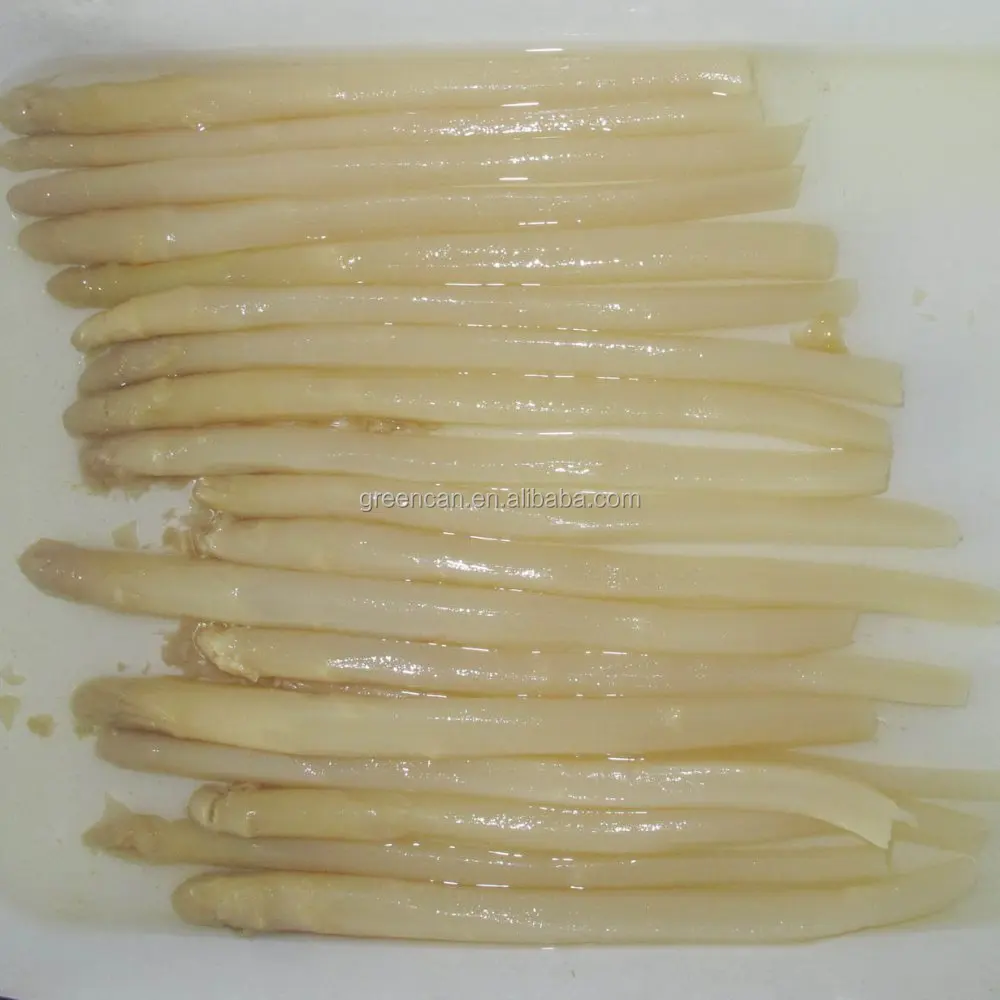 low price canned food vegetables high quality white asparagus glass jar in brine factory wholesale