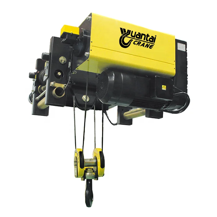 Pay attention details 5 ton cd low headroom electric hoist Europe with monorail trolley