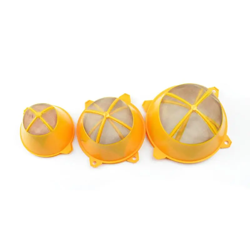 High Quality Yellow Color PET Mesh Plastic Paint Strainers