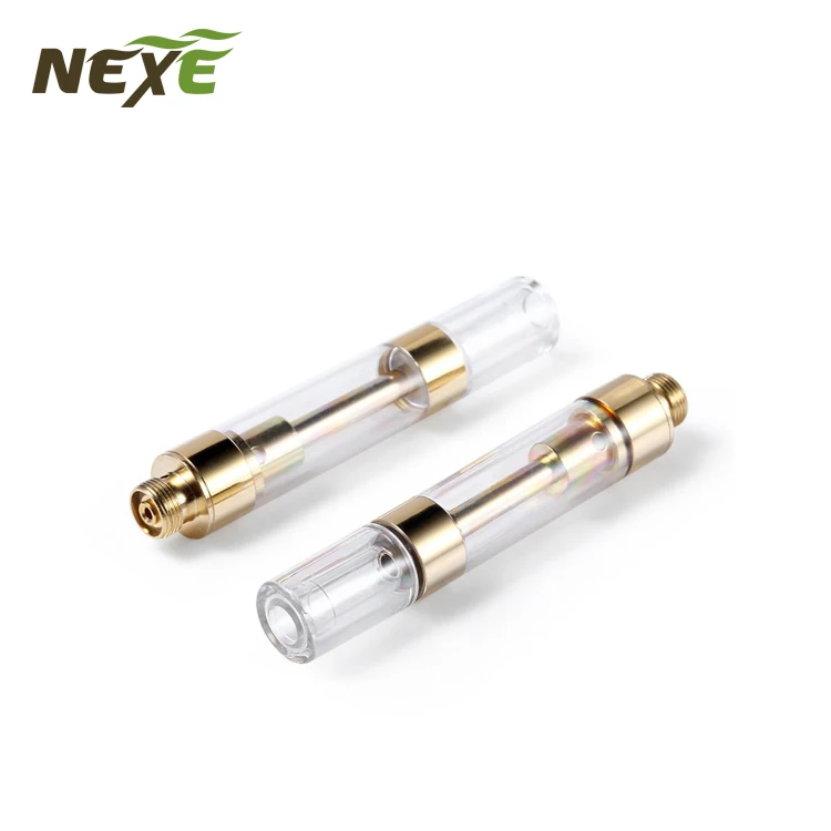 
lead free Gold color ceramic vape cartridge 510 atomizer disposable for 510 thread cbd carts cbd vape carts 