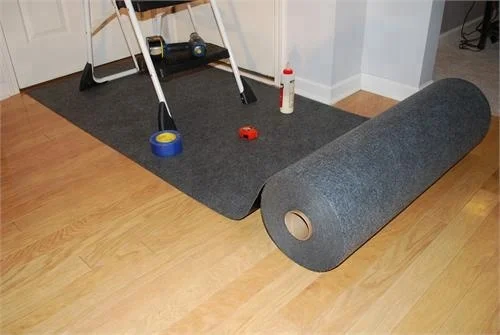 Self-adhesive Floor Guard  Protect Grey hydroscopicity Painter Covering