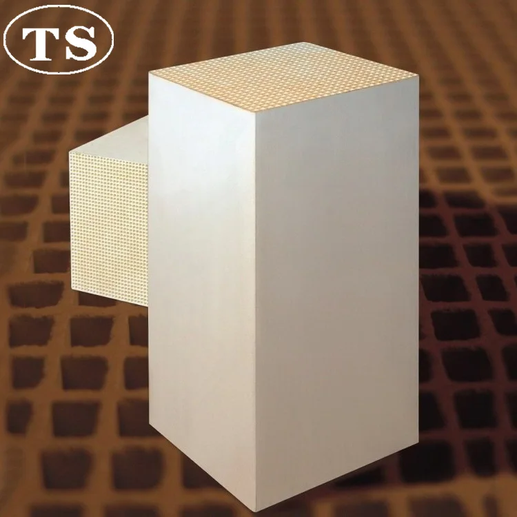 Rapid heat transfer Honeycomb Ceramic tower packing for Heater Gas Accumulator