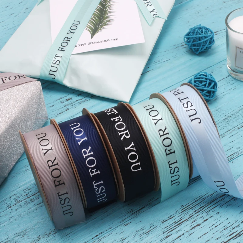 
Новое поступление, 1 дюйм, 25 мм, атласная лента с принтом в крупный рубчик 