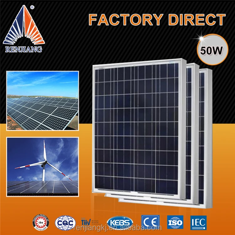 
Protective Cover price per watt 1000V Maximum System Voltage 50w solar panel price india 