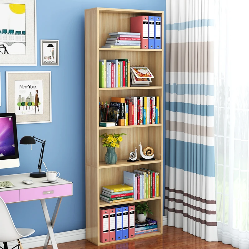 New design modern wooden office kids bookshelf bookcase book shelf organizer shelf for kids