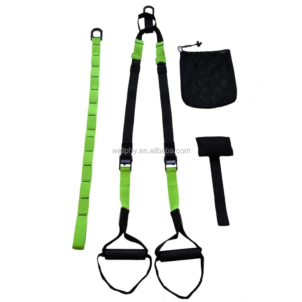 
BODY WEIGHT MMA Suspension SLING TRAINER, Fitness Training Straps 