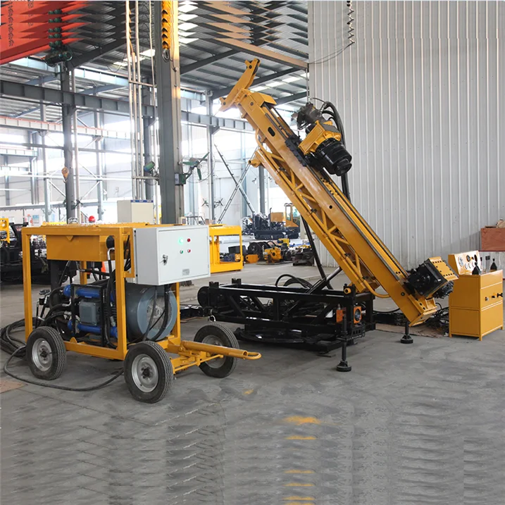 
Hydraulic mini core sample geotechnical sampling drill rig machine with SPT and CPT 